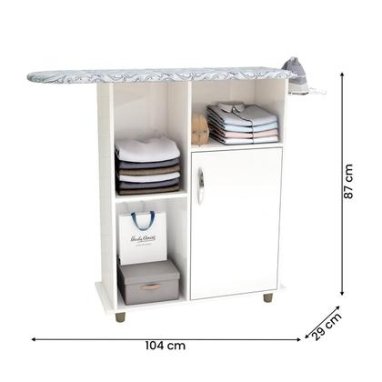 Imagem de Tábua de Passar Roupa Miami com 1 Porta e Nicho