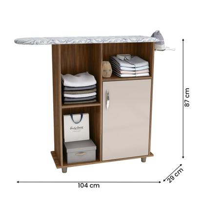 Imagem de Tábua de Passar Roupa Miami com 1 Porta e Nicho