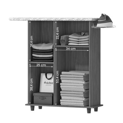 Imagem de Tábua de Passar Roupa Miami com 1 Porta e Nicho