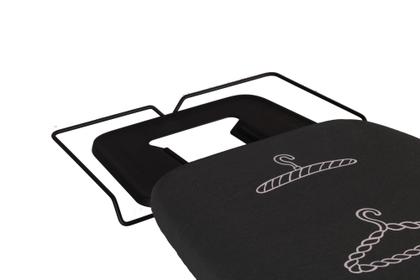 Imagem de Tábua de passar Roupas em Alumínio Styl Pro, 147x47cm, 98cm de Altura, suporte para Caldeira à Vapor - AFER