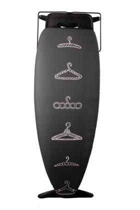 Imagem de Tábua de passar Roupas em Alumínio Styl Pro, 147x47cm, 98cm de Altura, suporte para Caldeira à Vapor - AFER
