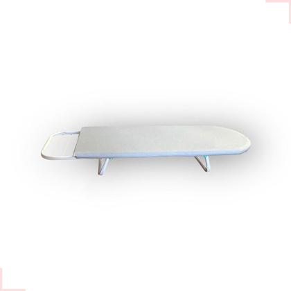 Imagem de Tabua Mesa Passar Roupa Portátil Dobrável Cama Porta Ferro