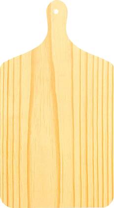 Imagem de Tabua Para Caipinha Madeira Pinus 30x14