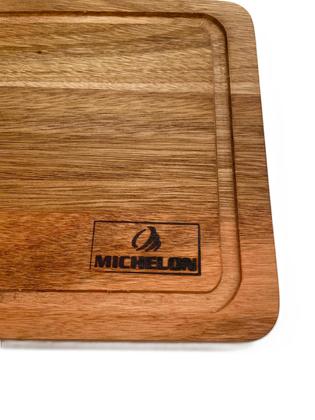 Imagem de Tábua Para Churrasco C/ Canaleta 30 x 19cm Michelon