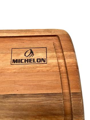 Imagem de Tábua para Churrasco C/ Canaleta 37 x 22cm - Michelon