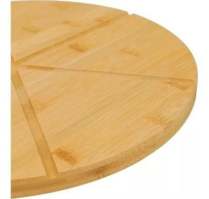 Imagem de Tábua Para Pizza + Cortador De Pizza Linha Bambu La Cuisine