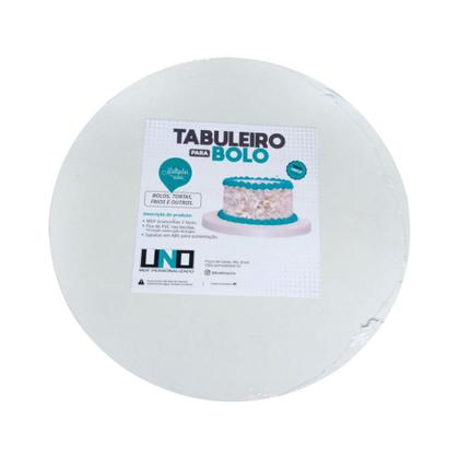 Imagem de Tabuleiro 9mm Em Mdf Branco Melamina 4-20 4-30cm Confeitaria