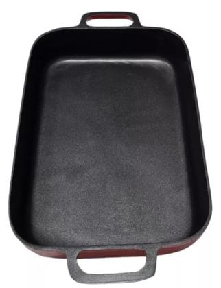 Imagem de Tabuleiro Assadeira Antiaderente Super Resistente 37x24 Envio Rápido