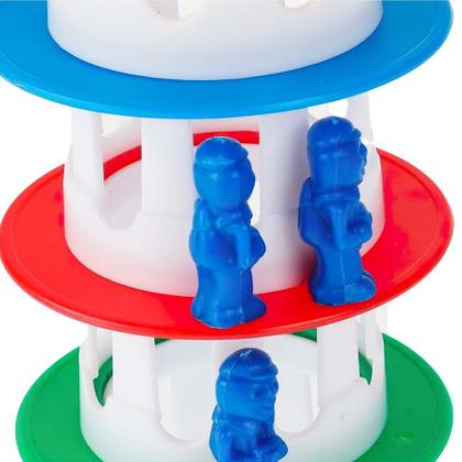 Imagem de Tabuleiro Torre Maluca Equilibre Os Turistas Brinquedo 84221 - Art Brink