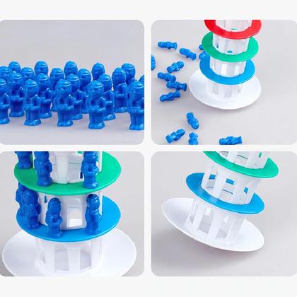 Imagem de Tabuleiro Torre Maluca Equilibre Os Turistas Brinquedo 84221 - Art Brink