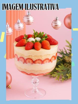 Imagem de Taça Americana 1,25L Acrílica Doces Sobremesa Decoração