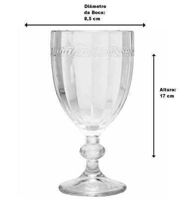 Imagem de Taça Avulsa 330ml De Cristal Ecológico Imperial