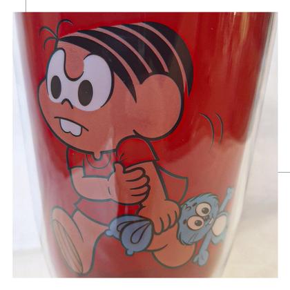 Imagem de Taça com Canudo Turma da Mônica Mônica com Sansão - 600ml