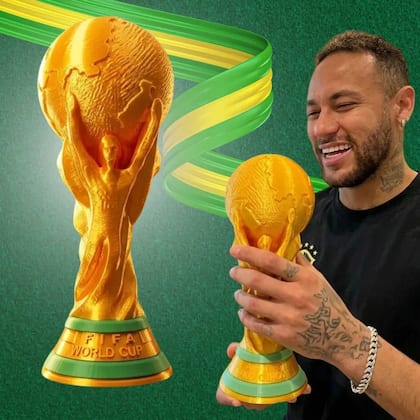 Imagem de Taça Copa Do Mundo 2026 25cm Futebol Decoração