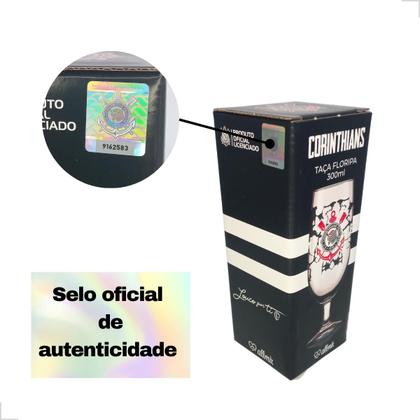 Imagem de Taça de Cerveja Copo Chopp Times de Futebol Licenciado Oficial 300ml