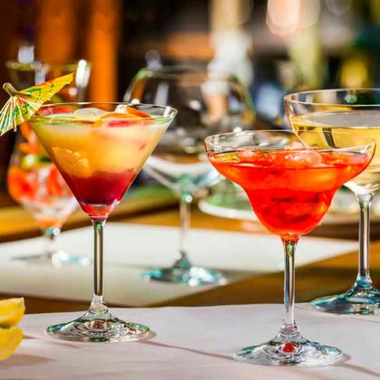 Imagem de Taça De Cristal Bohemia Para Margarita 260 ml Bar 6 Peças