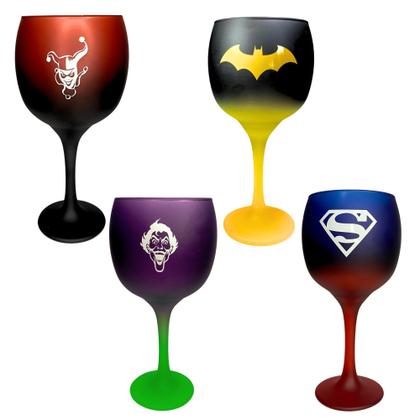 Imagem de Taça Para fãns da DC - Arlequina - Coringa - Superman