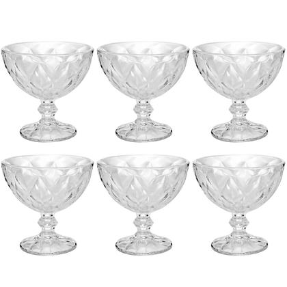 Imagem de Taça para Sobremesa de Vidro Diamond