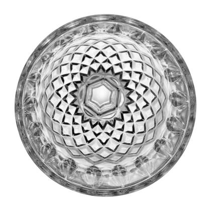 Imagem de Taça Para Vinho Sucos Água Em Vidro Linha Empire 360ml Com 6 Unidades