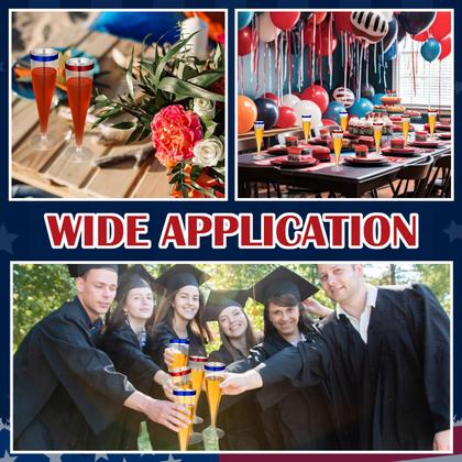 Imagem de Taças de champanhe descartáveis Jingmore 130mL (pacote com 36)