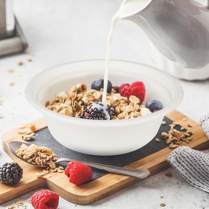 Imagem de Taças de papel Cxsel, 12 onças, descartáveis, pesadas, pacote com 200