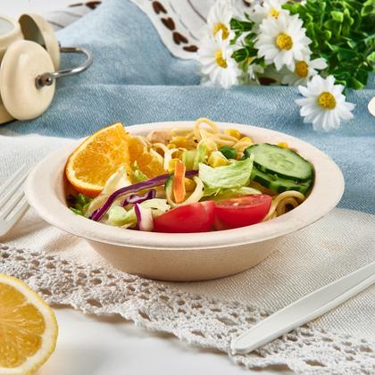 Imagem de Taças de papel descartáveis EcoLipak 12 onças, pacote 150, compostáveis