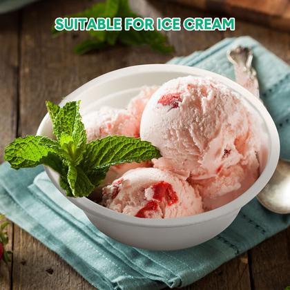 Imagem de Taças de papel descartáveis Potchen 350 ml brancas, pacote com 300