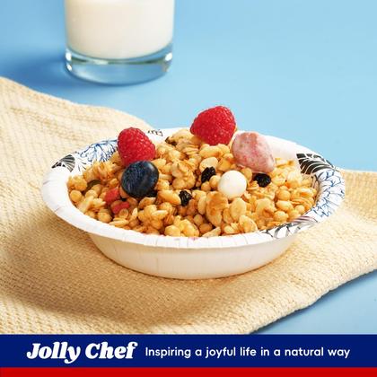 Imagem de Taças de papel JOLLY CHEF, 12 onças (156 unidades), à prova de imersão, seguras para micro-ondas