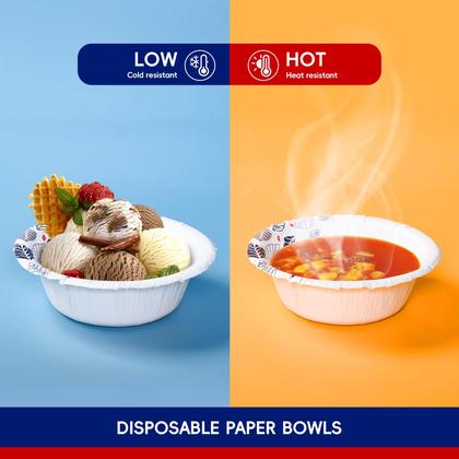 Imagem de Taças de papel JOLLY CHEF 16 onças, 156 unidades, Heavy Duty Leaf Floral