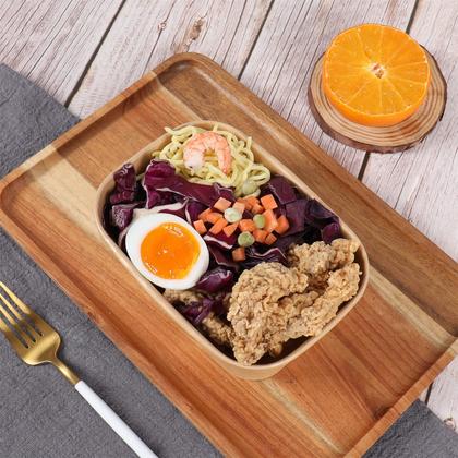 Imagem de Taças de papel Kraft descartáveis JAYEEY 500mL com tampas, pacote com 50