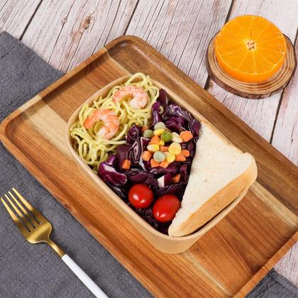 Imagem de Taças de papel Kraft descartáveis JAYEEY 750 mL com tampas, pacote com 50