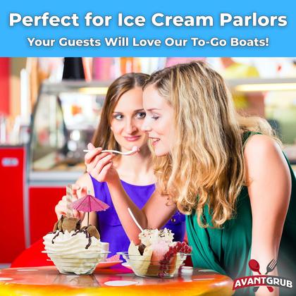 Imagem de Taças de sorvete para sundae Avant Grub 350 ml recicláveis, pacote com 50