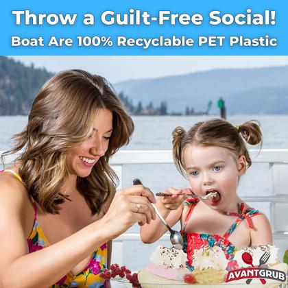 Imagem de Taças de sorvete para sundae Avant Grub 350 ml recicláveis, pacote com 50