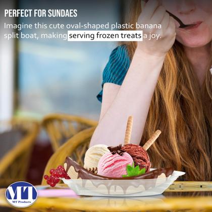 Imagem de Taças de sorvete para sundae MT Products Plástico transparente 350mL x30