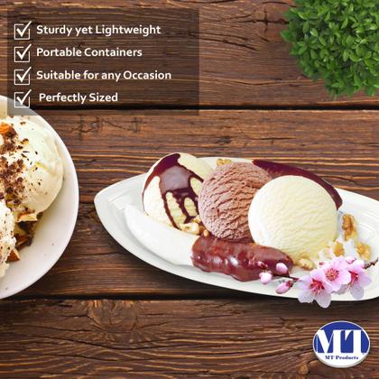 Imagem de Taças de sorvete para sundae MT Products Plástico transparente 350mL x30