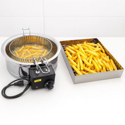 Imagem de Tacho Elétrico Industrial 8 L 220v C Secador Ipê Cozinhas