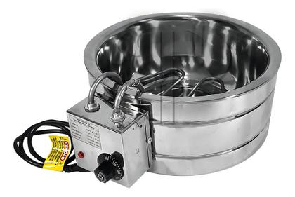 Imagem de Tacho Fritura Fritadeira Elétrica 8 Litros Aço Inox