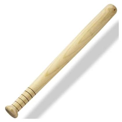 Imagem de Taco Baseball Bastão Madeira Maciça - Pronta Entrega Atacado