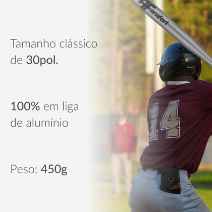 Imagem de Taco Baseball Beisebol 30pol. 76cm Alumínio Esporte Autodefesa Decoração