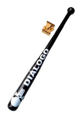 Imagem de Taco de Baseboll 75cm Dizeres Caveira