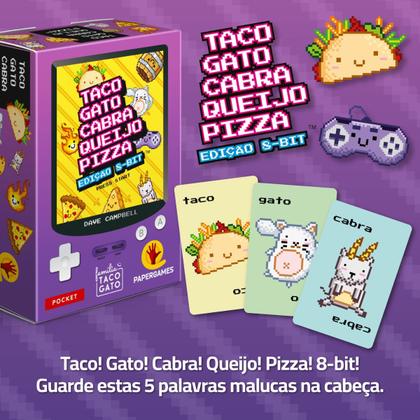 Imagem de Taco Gato Cabra Queijo Pizza: Edição 8-Bit (Família Taco Gato) (PaperGames)