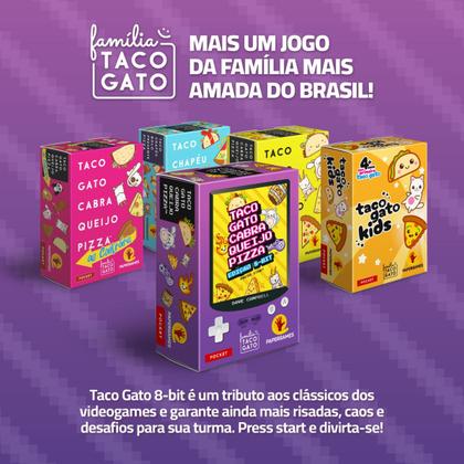 Imagem de Taco Gato Cabra Queijo Pizza: Edição 8-Bit (Família Taco Gato) (PaperGames)