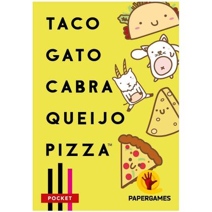 Imagem de Taco Gato Cabra Queijo Pizza - Jogo de Cartas - Papergames