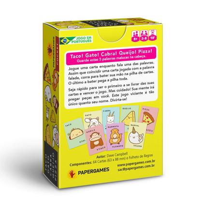 Imagem de Taco Gato Cabra Queijo Pizza PaperGames