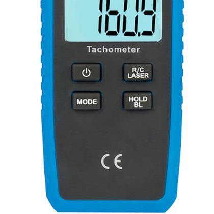 Imagem de Tacômetro Digital / Fototacômetro 10~99999 Rpm Minipa MDT-2244C