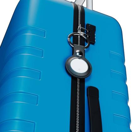 Imagem de Tag Rastreador de Objetos Pets Malas GPS Faaftag + Chaveiro Preto 