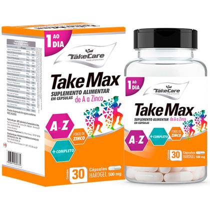 Imagem de Take Max De A A Zinco 1 Ao Dia 30 Cáps Vitamina - Take Care