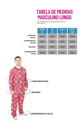 Imagem de Tal Pai Tal Pet Pijama Masculino Longo e Roupa Pet Natal Magic