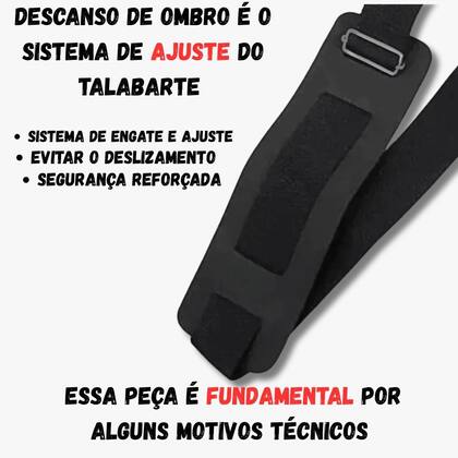 Imagem de Talabarte 1 Gancho Preto Luen