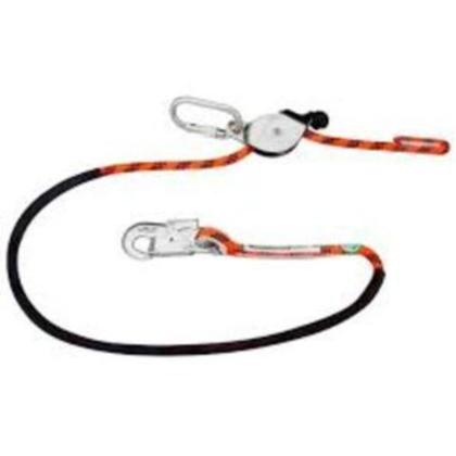 Imagem de Talabarte de posicionamento em corda regulável, para trabalho em conjunto com o cinturão